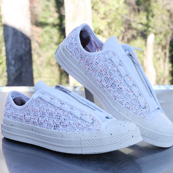 Converse Chuck 70 Low White Crochet Women’s Size 9 - Picture 1 of 11
